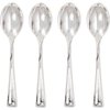 Sensations Metallic Silver Mini Spoons Boxed, 4", 288PK 051924